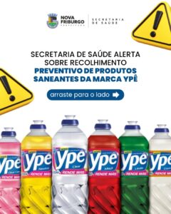 Anvisa determina recolhimento de produtos saneantes da marca Ypê