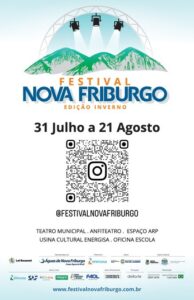 Festival Nova Friburgo edição inverno ocupa cinco espaços com entrada gratuita